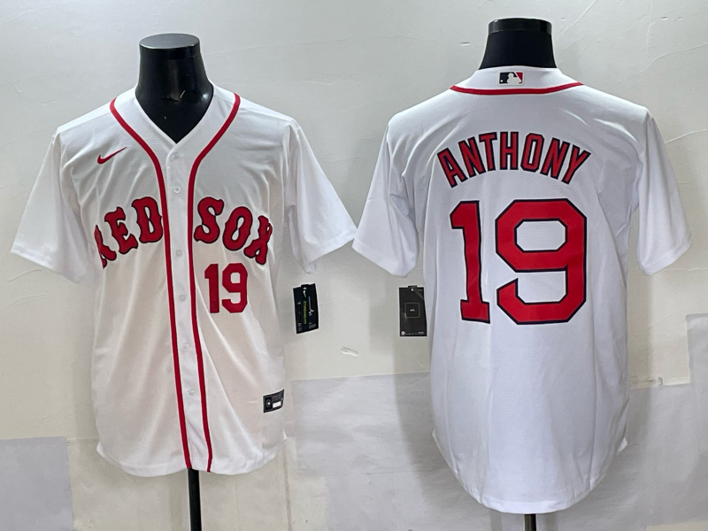Men 2025 Boston Red Sox #19 Anthony white Nike MLB Jersey style 014->philadelphia eagles->NFL Jersey